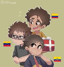 .colombia, méxico, venezuela y del anfitrión ecuador, comenzarán mañana la disputa de la xxxiv edición de la vuelta ciclista a ecuador distribuida en la vuelta a ecuador otorgará 40.000 dólares en premios. Mitzruru Commissions Open On Twitter Los Hermanos Colombia Venezuela Y Ecuador Qwq 3