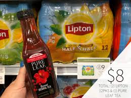 Drink, fluid ounces, caffeine (mg), mg caffeine per fluid oz. Nice Deals On Lipton Pure Leaf Tea At Publix