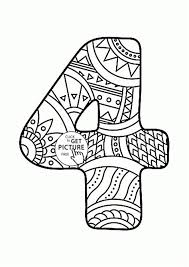 There are tons of great resources for free printable color pages online. Number 4 Coloring 35 Images Preschool Alphabet Coloring Pages Free Numbers Number 4 Number 4 Printable Coloring Pages Preschool For Toddlers
