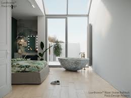 Select from a wide variety of stone bathtubs online. Rock Stone Bathtub In Bedroom Lux4home Medien Fotos Und Videos 1 Archello