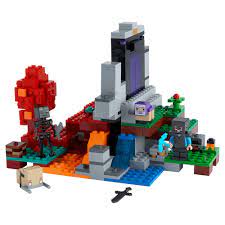 Check spelling or type a new query. Lego Minecraft The Ruined Portal 21172 Toys R Us Brunei Official Website