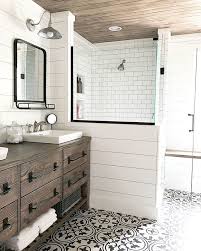 The wood's surface looks rough; Farmhouse Style Bathroom Vanity Best Home Style Inspiration