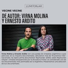 VECINE VECINE CINE ONLINE Todos los meses ciclos de cine para disfrutar desde casa. 🎥DE AUTOR: VIRNA MOLINA Y ERNESTO ARDITO 🎬RAYMUNDO Arg / 2003 / Documental / 127' / ATP Vida