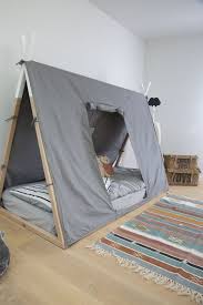 Toile Pour Lit Tipi 90x200 Cm Gris Lit Tipi Tipis Chambre Enfant Idees De Lit