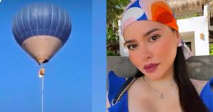 Influencer se burla de caída de globo aerostático en Teotihuacán