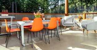 Svelti Begonia Orange Dining Chair Orange Dining Chairs Dining Chairs Scandinavian Furniture