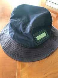 A Bucket Hat With Some Sort Of Pager Looking Device Built In The Battery Is Dead And There Are No Other Markings Can Anyone Tell Me What This Is Whatisthisthing