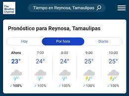 Temperaturas, probabilidad de lluvias y velocidad del viento. Continuara La Lluvia Las Proximas Horas Clima En Reynosa Facebook