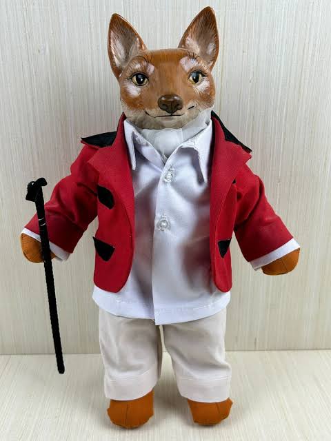 BOMBAY COMPANY 14" FOX W/STAND IN RIDING CLOTHES ASCOT BREECHES VINTAGE CROP | eBay