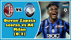 Check how to watch ac milan vs atalanta live stream. Ac Milan Vs Atalanta 0 3 Duvan Zapata Goal 23 01 2021 Youtube