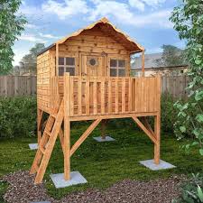 Video instructions showing how to assemble the home and garden playhouse. Great Value Sheds Summerhouses Log Cabins Playhouses Wooden Garden Sheds Metal Storage Sheds Fencing More From Direct Garden Buildings 8 X 7 Honeysuckle Tower Playhouse Childrens Outdoor Wooden Play House Free Delivery