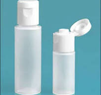 Natural Plastic Facial Toner Bottles, Personal Care Containers