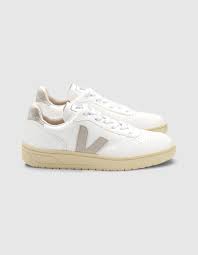 V 10 Vegan In White Natural Butter Sole Sneakers Veja Sneakers Afura Store