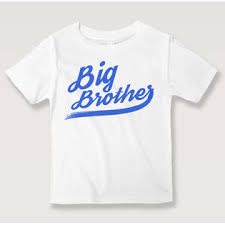Whether you are announcing a new baby with a going to be big brother shirt or buying personalized brother and sister shirts for all the kids, his big brother tee will make him feel like the. Black N Bianco Boys Big Brother T Shirt In White Graphic Tees