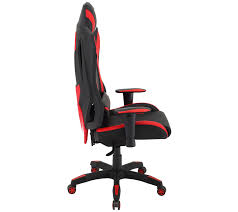 Exquisite embroidery craftsmanship and pattern stitching, bright pink color to decorate your room for a warm atmosphere. Hanover Commando High Back Gaming Chair Inblack And Red Qvc Com