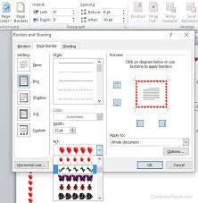 How To Add, Modify, Or Remove A Page Border In Microsoft Word