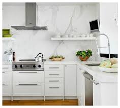 Gorgeous kitchen features a pair of regina. Ikea Kitchen Cabinets With Satin Nickel Pulls Transitional Kitchen
