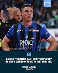 Munich (ap) — no one told germany winger robin gosens the etiquette for receiving a star of the match trophy at the european championship. Goal On Twitter Robin Gosens Has Revealed In His Biography The Ronaldo Interaction That Left Him Crushed