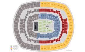 Metlife Stadium Seating Chart One Direction