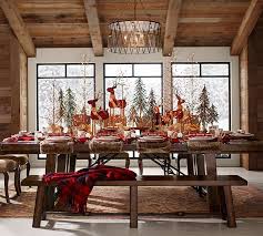 But then one day, i was cruising through pottery barn, looking for a clearance deal. Benchwright Extending Dining Table Christmas Dining Table Christmas Dining Room Christmas Decorations Cheap