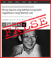 Benigno simeon ninoy aquino jr. Vera Files Fact Check Report Claiming Ninoy Aquino Reason For Martial Law Declaration False Vera Files
