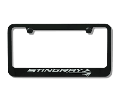 All bases dating back to 73/74 are still valid. C7 Corvette License Plate Frame With Stingray Logo Rpidesigns Com