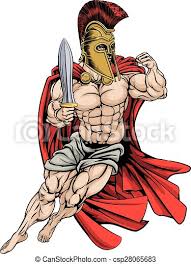 Maybe you would like to learn more about one of these? An Illustration Of A Muscular Strong Spartan Warrior Canstock