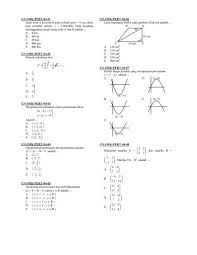 Yang berisi pilihan ganda dan jawaban pilihan ganda uas silahkan di download untuk mempelajari. Soal Smk Matematika Smk Pert