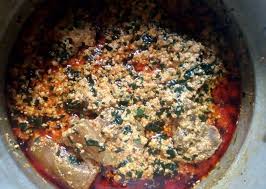 Egusi soup is an exotic hearty food that will satisfy your taste buds. Nigerian Egusi Soup How To Cook Egusi Soup Nigerianfoodies Com