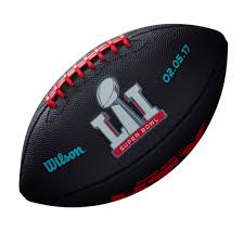 Baden junior size deluxe composite lexum comp official football fc500jr. Nfl Superbowl 51 Black Junior Size Football Fanballs Footballs American Football Shop