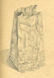 Paper Bag Drawing Check on it every day and replace the absorbent. paper bag drawing