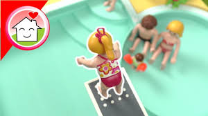 Playmobil Film Deutsch Sprungturm Slackline Und Meer Video Fur Kinder Von Familie Hauser Youtube