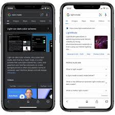 Google Search App For Ios And Android Updates With Dark Mode Support