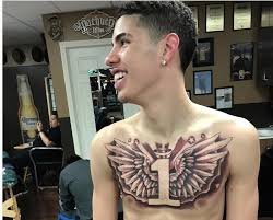 Select from premium lamelo ball of the highest quality. Look Lamelo Ball Shows Off Huge New Chest Tattoo