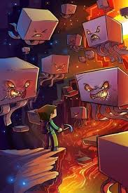 The Nether Minecraft Pictures Minecraft Posters Minecraft Drawings