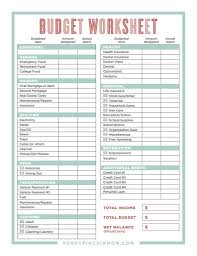 How To Create A B U D G E T Budgeting Worksheets Budgeting Budgeting Finances