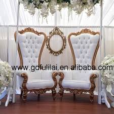 Source White Royal Wedding Throne Chairs For Bride And Groom Sofa Chair For Sale Yc D97 On M Alibaba Co Wedding Ceremony Chairs Bride Groom Chairs Thrown Chair