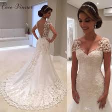 The bride wears a tea length short wedding dresses & gowns with sleeves. Wedding Gown Design For Chubby Bride Free Shipping Off66 In Stock