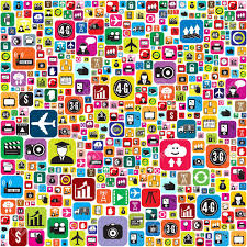 Find and download social media desktop background on hipwallpaper. Business And Social Media Icons Infographics Wallpaper Royalty Free Cliparts Vectors And Stock Illustration Image 22688843