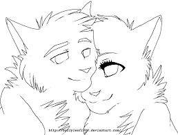 Warrior cat sketch coloring pages. Warrior Cats Couples Coloring Pages High Quality Coloring Pages Coloring Home