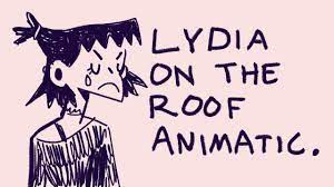Beetlejuice ! lydia announced out of shock, then quickly covered her own mouth in remembrance from what happened the last time. On The Roof Beetlejuice The Musical Animatic Lydia On The Roof Youtube