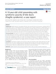 pdf a 10 year old child presenting with syndromic paucity