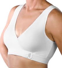 The adjustable strap helps you feel supported and secure. Fresh Comfort Easy Open Front Close Bra 1009 Velcro Bra Adaptive Clothing Front Closure Bra