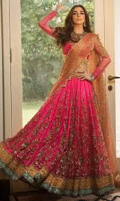 Shop Latest Designer Pink Custom Made Sister Of The Bride Lehenga In Us Canada Tren In 2020 Bridal Lehenga Collection Latest Bridal Dresses Pakistani Bridal Dresses