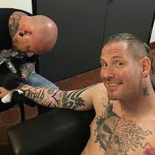 He said that they had written over 30 songs, some during the writing process of vol. Corey Getting Tattoo Corey Taylor Tattoos Corey Taylor Taylor