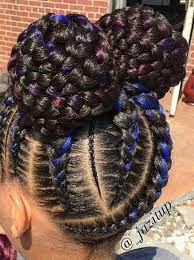 Braided Ombre Buns Girls Braided Hairstyles Kids Black Girl Braided Hairstyles Black Kids Braids Hairstyles