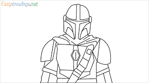 Download files and build them with your 3d printer, laser cutter, or cnc. How To Draw Mandalorian Step By Step 17 Easy Phase Video