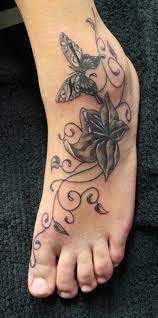 Butterfly Foot Tattoos Butterfly Ankle Tattoos Butterfly Foot Tattoo Body Art Tattoos
