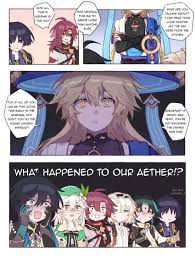 scaramouche, aether, wanderer, venti, xiao, and 3 more (genshin impact)  drawn by kyou_0120 | Danbooru