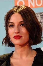 French Bob Really Adorable French Style Short Haircuts Naturalhairbob Thick Hair Styles Short Hair Styles Hair Styles